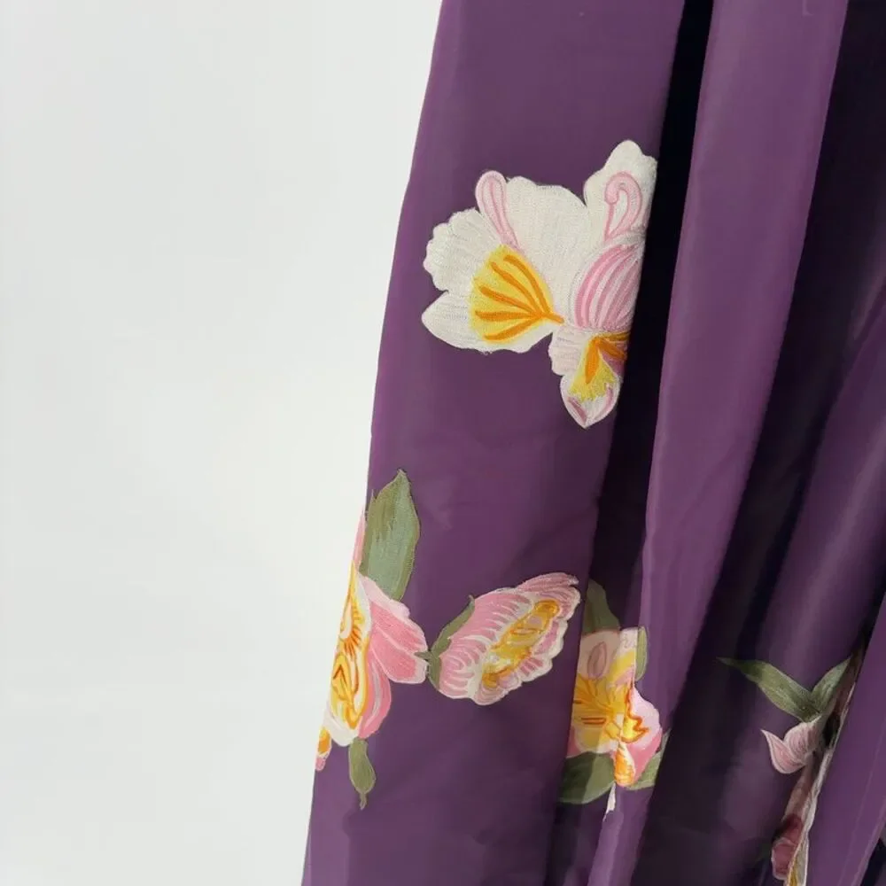 Carolina Herrera Silk Ball Skirt in Multicolor